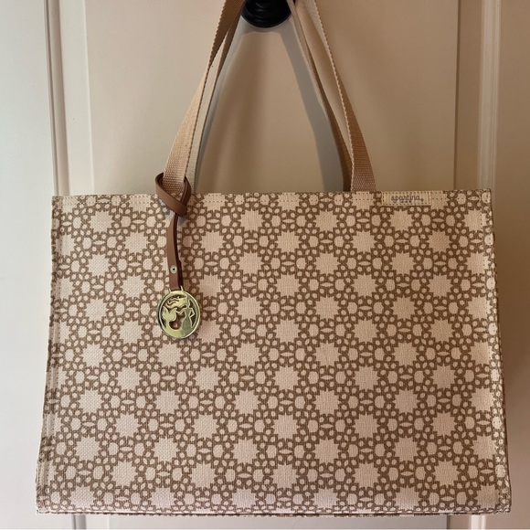 Spartina set- wristlet, wallet, key chain, and tote - Picture 9 of 12
